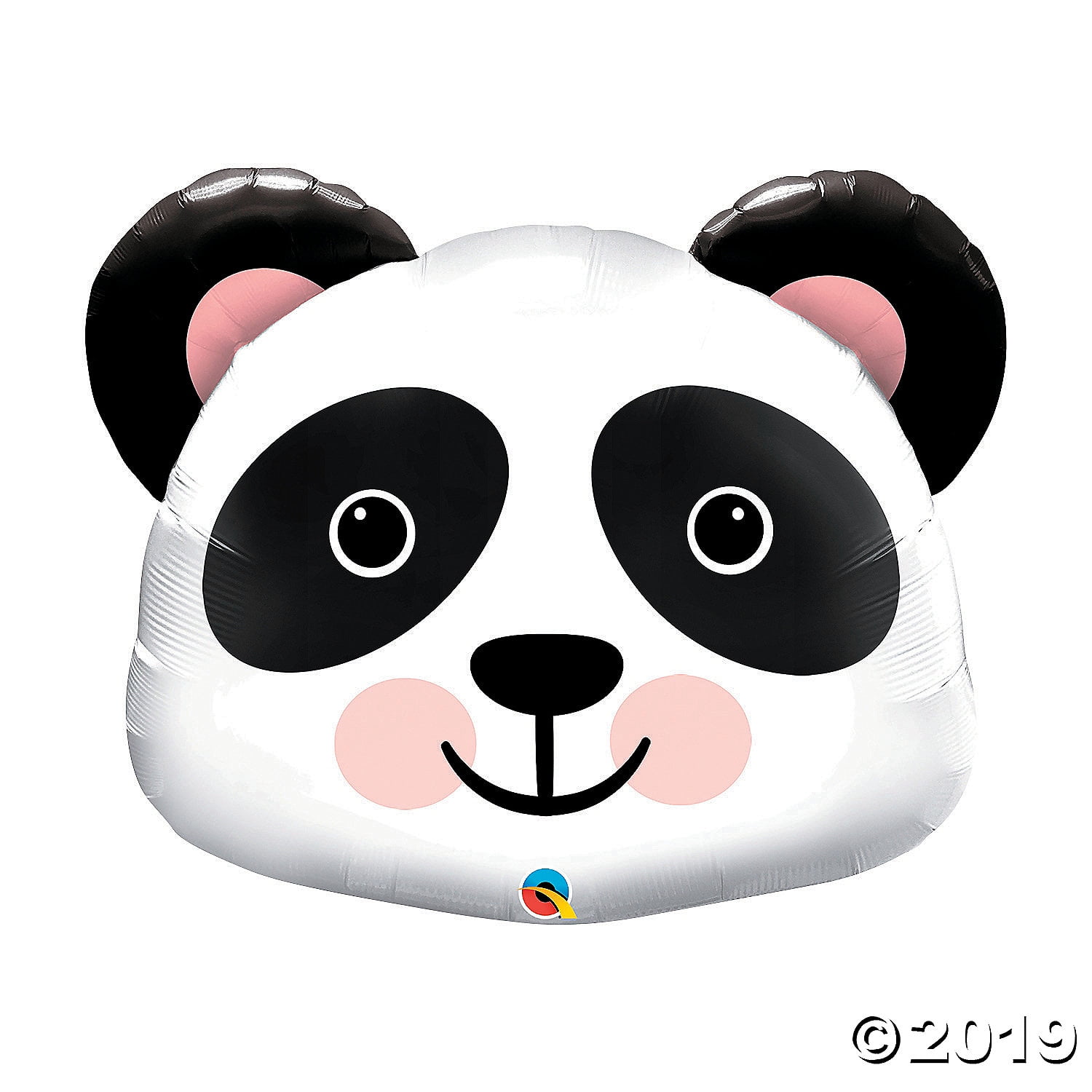 PANDA Black White Pandamonium Jungle ZOO Safari 33/" Party Mylar Balloon