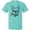 Scuba Blue, variant on Inktastic French Bulldog Portrait with Sunglasses T-Shirt