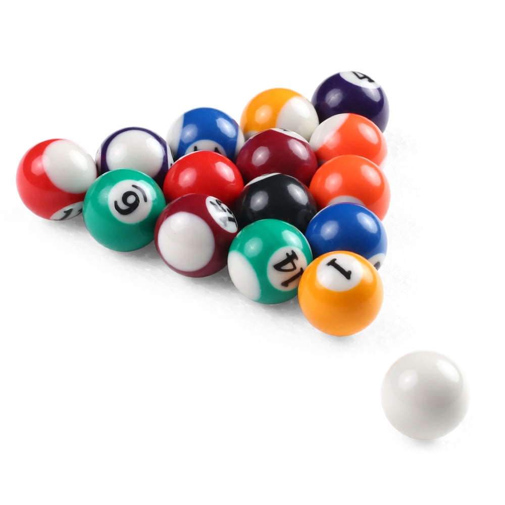 children billiards table balls full sets 38mm resin small billiard pool balls G4 