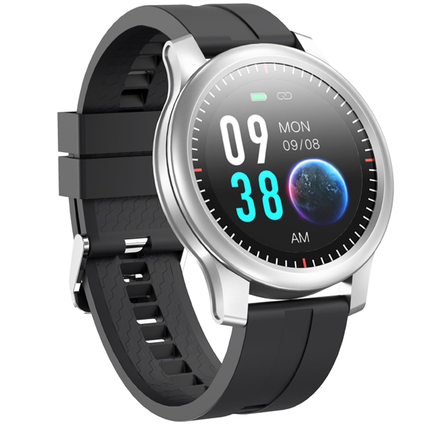 (2 pack) Link Dream Smartwatch for Android iOS Full Touch 1.28" Fitness Tracker with Heart Rate Monitor, IP67