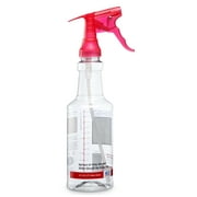 Great Value Wide Mouth All-Angle Empty Plastic Spray Bottle, 32 fl oz