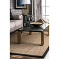 thumbnail image 2 of nuLOOM BHSG01C Elijah Seagrass with Border Area Rug, 4` x 6`, Black, 2 of 2