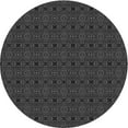 thumbnail image 1 of Ahgly Company Machine Washable Indoor Round Transitional Ash Gray Area Rugs, 6' Round, 1 of 7