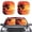 Coconut Sunset, variant on Jeiento Highland Cow Leopard Car Sun Shade for Windshield Sun Shield for Front Window Blocks UV Rays Soft Heat Reflector-Keep Your Vehicle Cool Car Interior Accessories for Sun Heat