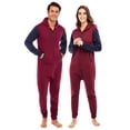 thumbnail image 6 of Men’s Onesies, Unisex Plain One-Piece Pajama Jumpsuit – Hooded Plain Onesies for Men, Cozy Adult Loungewear Playsuit, 6 of 6