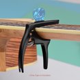 thumbnail image 2 of Pinza Galux GC-500A Multifuncional para Guitarra: Capo, Extractor de Puentes y Soporte para Púas, Diseño Ergonómico en Aleación de Zinc, Incluye Almohadillas de Silicona, Color Negro., 2 of 7