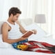 thumbnail image 5 of Balery Eagle Head With American Flag Pantalones de pijama para hombre, pijama ultraligero, pantalón de descanso-Small, 5 of 6