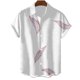thumbnail image 3 of Camisetas con gráficos de plumas de pájaro para hombres, ropa con estampado 3D, camisas hawaianas de playa, camisetas de manga corta Y2k, ropa vintage, blusa con solapa, 3 of 5