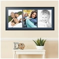 thumbnail image 2 of ArtToFrames Collage Photo Picture Frame with 3 - 14x18 Openings, Framed in Black with Midnight Blue and Black Mats (CDM-3926-65), 2 of 8