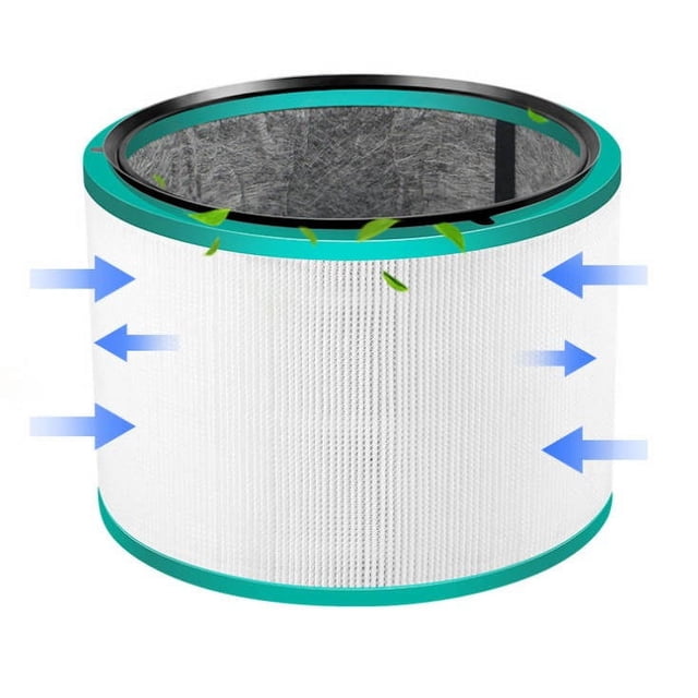 Air Purifier Filter, HEPA Filtration with Activated Carbon, Replacement Filter, Compatible with Air Cleaning Fans, Captures Dust and Allergens for Home Use
