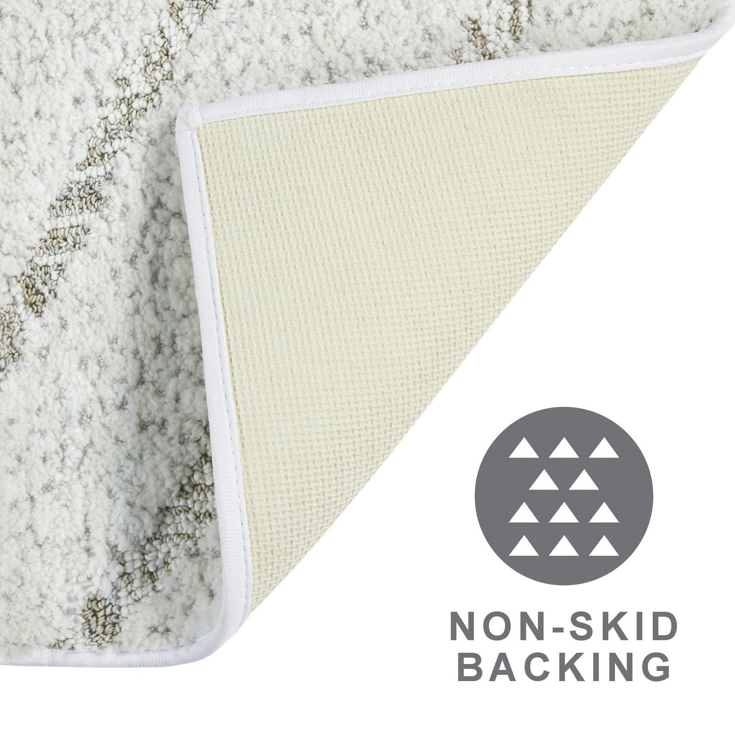 Ensemble de tapis pour salle de bain 2 pièces marbré V Mainstays