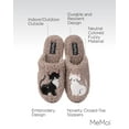 thumbnail image 3 of MeMoi Women's More Kittens Meow Hard Bottom Plush Slippers - Womens - Female (S 5-6, Gray), 3 of 7