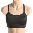 thumbnail image 3 of 1666 The Show-Off Sports Bra, Small - White, Med Gray, 3 of 4
