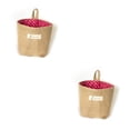 thumbnail image 4 of Bewildely Living Room Wall Hanging Pocket Storage Linen Organizer Sack Bras Sundries Clothes Bag Basket Cotton Tabletop Decoration Type1 NO1, 4 of 6