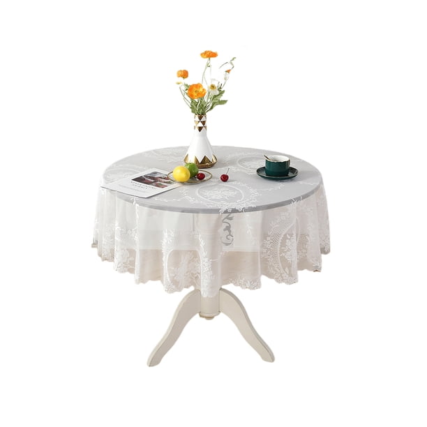 Injueey Agregue elegancia a la Mantel disponible en varios patrones y tamaños Elegante cubierta de Mostrada flor europea 220cm