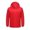 Red jacket for women, variant on clear 50% off Usmixi 2023 Winter Womens Rain Jacket Windbreaker Jacket for Women Men Winter Outdoor Climbing Hiking Windproof Hooded Coat Casual Solid Zip up Lightweight Rain Outwear Up to 65% off