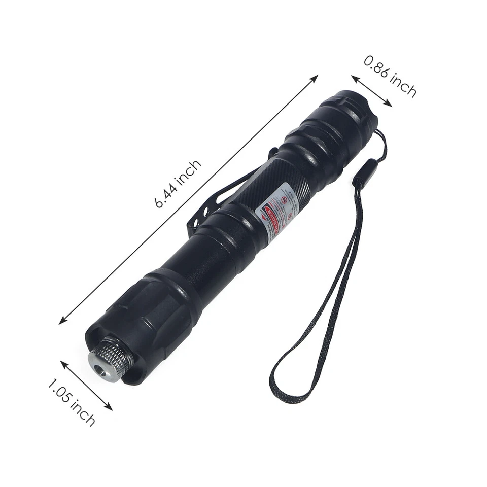 BUTTERFLY- 5000Mile 532Nm Red Laser Pointer Visible Beam Light Lazer Pen+Batt+Charger Stock
