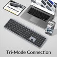 thumbnail image 3 of Teclado inalámbrico Keychron B6 Pro de tamaño completo ZMK Space Grey, 3 of 9