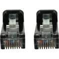 thumbnail image 2 of Eaton Tripp Lite Series Cat6a 10G Snagless Shielded Slim STP Ethernet Cable RJ45 M/M PoE Black 10 ft. 3.1 m N262S10BK, 2 of 4