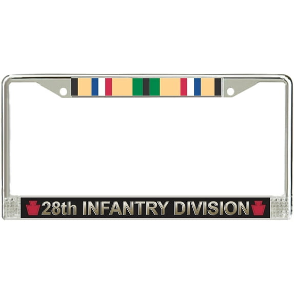 28th Infantry Division Gulf War License Plate Frame