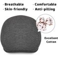 thumbnail image 4 of SHAR Beret Cap Men Adjustable Flat Vintage Lvy Hat, 4 of 5