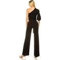 thumbnail image 2 of Black 3x Plus Size Womens Summer Sexy Jumpsuit Formal and Casual Long Sleeve One Shoulder, Fashion Dresses, Occasions, 2 of 3