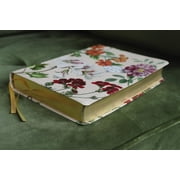 Nasb, Artisan Collection Bible, Leathersoft, Almond Floral, Red Letter Edition, 1995 Text, Comfort Print, (Hardcover)