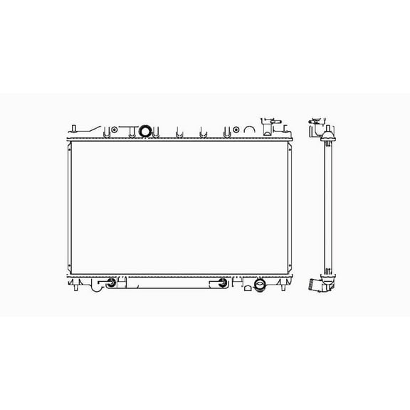 Radiator Fits 1979 Oldsmobile 98