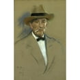 thumbnail image 2 of Alice Pike Barney 17x24 Gold Ornate Framed and Double Matted Museum Art Print Titled - R. D. Shepherd (1927), 2 of 4