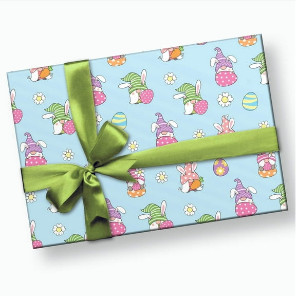 Gnome Bunny Gift Wrap