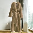 thumbnail image 3 of Turilly Womens Jackets Ladies Women Plus Size Luxury Faux Furs Coat Warm Outerwear Long Coat, 3 of 5
