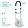 thumbnail image 6 of Modern Innovations Adjustable Bathtub Grab Bar, 6 of 7
