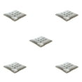 thumbnail image 3 of Youkk Soft And Comfortable Seat Cushions With Anti-slide Simple And Easy-care Square Chair Cushion Grey Triangles 5Set, 3 of 6