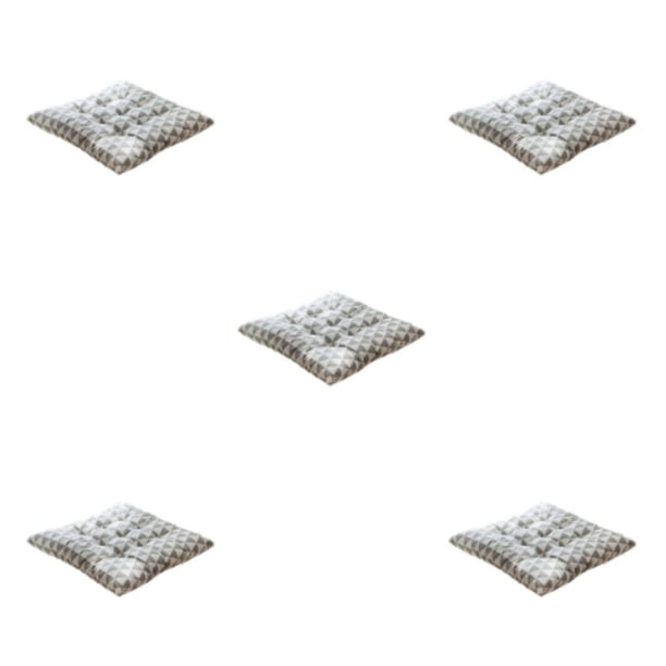 Cojín para silla Yuarrent Cuadrado Triángulos grises Type2 NO2