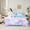 Blue Purple, variant on Feelyou Kawaii Gold Unicorn Bedding Comforter Set 7pcs, Galaxy Cloud Rainbow King Bedding Sets, Dreamy Princess Castle Reversible Bed Sheets, Ultra Soft Bedroom Decor