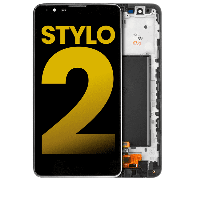 Ensemble de Remplacement LCD avec Cadre Compatible pour LG G Stylo 2 (Rénové) (Noir)