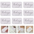 thumbnail image 2 of Milisten 150Pcs Multi-function Thank You Cards Elegant Coated Paper Thank Cards for Delivery, 2 of 5
