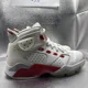 thumbnail image 2 of Ni - ke Ni - ke Air Jordan Retro Size 8.5 White Red DC7330-106, 2 of 5