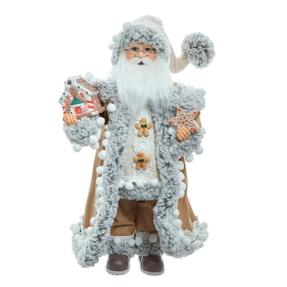 Kurt Adler 17.25-Inch Kringles Standing Gingerbread Santa