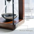 thumbnail image 2 of Reloj de Grande de Nogal Primera Calidad, Temporizadores de 60 Minutos, Reloj con Temporizador para Regalo, Decoración de Reloj de para Escritorio B, 2 of 8