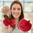 thumbnail image 2 of Jellycat Apple, Jelly Cat, Stuffed Plush Toy Soft Cute Plush Toy Birthday Children's Day Gifts For Teens Adults Baby, 2 of 3