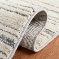 thumbnail image 5 of SAFAVIEH Martha Stewart Lucia Shag Area Rug, Ivory/Dark Grey, 9' x 12', 5 of 8