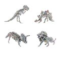 thumbnail image 2 of POINTERTECK BuleStore 3D Paint Puzzle Toys Diy Graffiti Coloring Educational Toys Model Ornament 10ml, 2 of 2