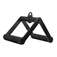 thumbnail image 2 of Agarre Doble D para Barra de Cable Máquina Accesorio Ergonómico Antideslizante Acero Resistente Triangular Metálico Adecuado para Ejercicios de Espalda y Tríceps en Gimnasio en Casa, 2 of 7