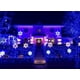 thumbnail image 4 of Guirnalda de luces navideñas OZS, paquete de 2 unidades, 50 m, 400 LED, azul, para interiores y exteriores, 4 of 9