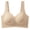 Khaki, variant on Jelly Bras for Women Push Up Padded Wireless Bralettes with Support and Lift Sexy Comfy Seamless Everyday Bra Pink L