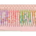 thumbnail image 2 of LNGOOR 6pcs 0.5mm Mechanical Pencils Kawaii Automatic Pencils With Erasers Students Stationery Writing Tool Cute School Office Supplies, 2 of 7