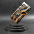 thumbnail image 6 of Swirling Agate Pattern Funny Personalized License Plate Rust-proof Stainless Steel Metal License Plate Suitable For Men And Women 12.2" x 6.2", 6 of 7