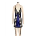thumbnail image 3 of Nananla Women's Sexy Hollowed Out Lace Hem Suspenders Dress, 3 of 4