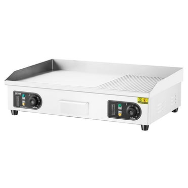 3200W Commercial Electric Griddle - Countertop Flat Top Grill, Adjustable Temperature